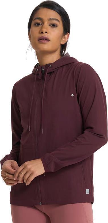 Outdoor Trainer Shell - Womens - Ruby Linen Texture 1