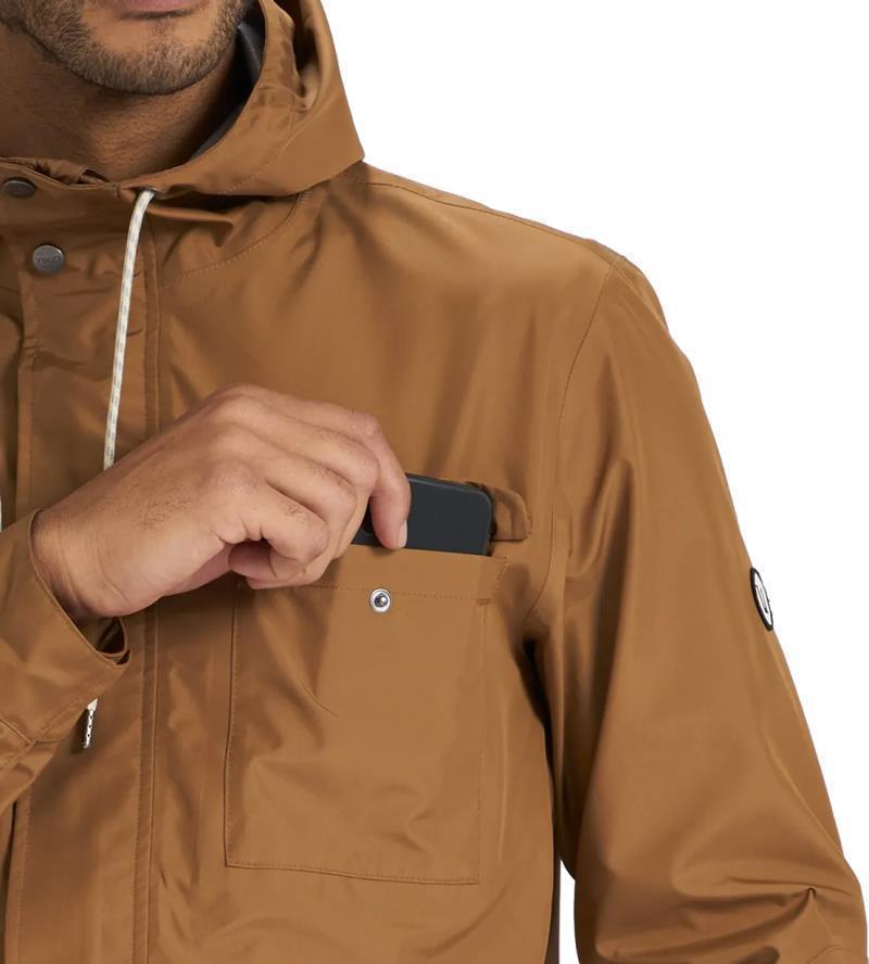 Palisades Rain Jacket - Mens - acorn 1
