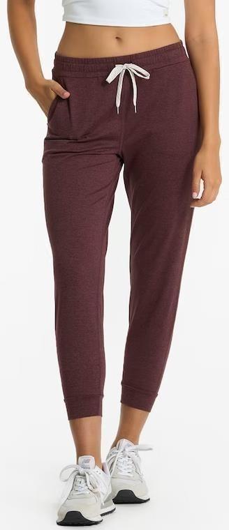 Performance Joggers, Reg - Womens - ruby heather 1