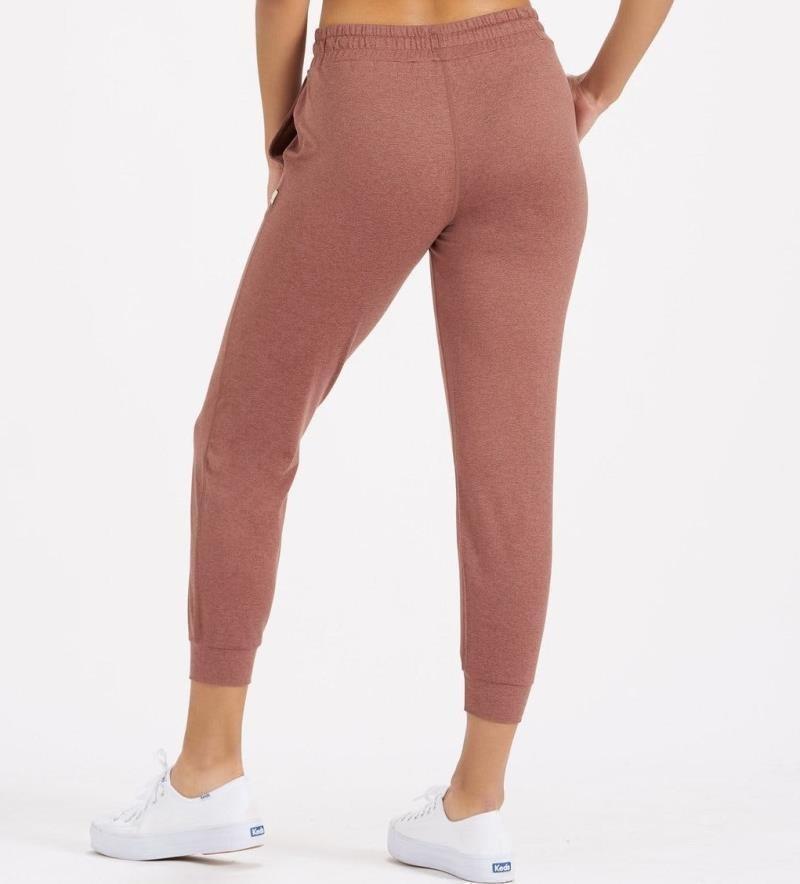 Performance Joggers, Reg - Womens - terracota heather 1