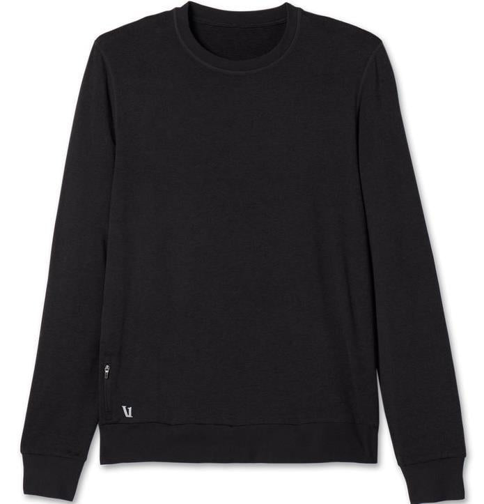 Ponto Performance Crew - Mens - Black Heather 1