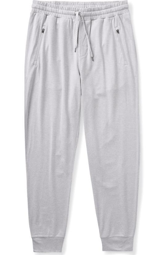 Ponto Performance Joggers, 28" Inseam - Mens - platinum heather 1