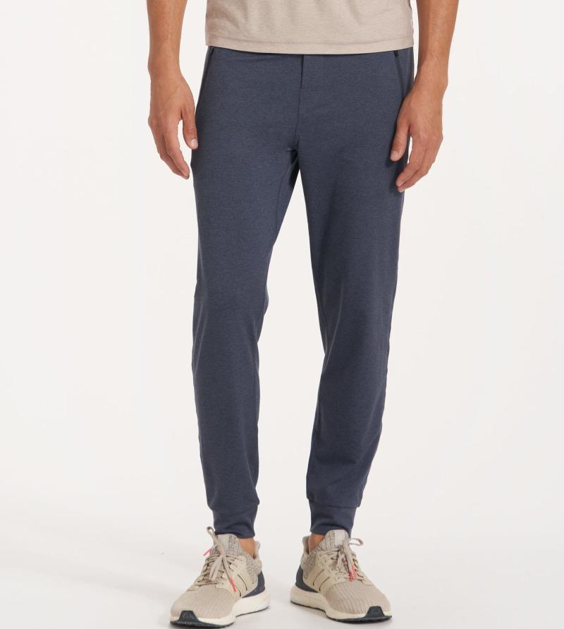 Ponto Performance Joggers - Mens - Azure Heather 1