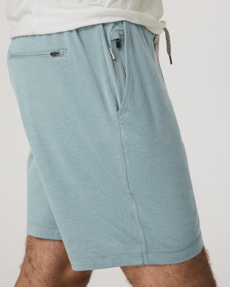Ponto Performance Shorts, 7" Inseam - Mens - misty blue heather 1