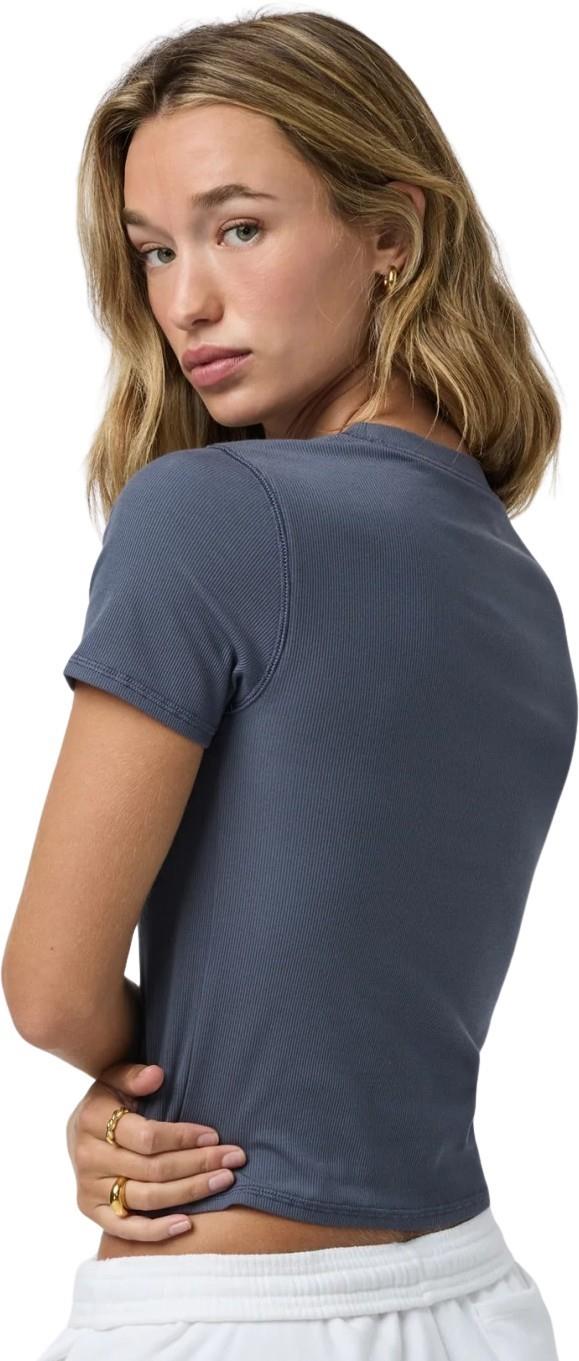 Pose Fitted Tee - Womens - azure 1