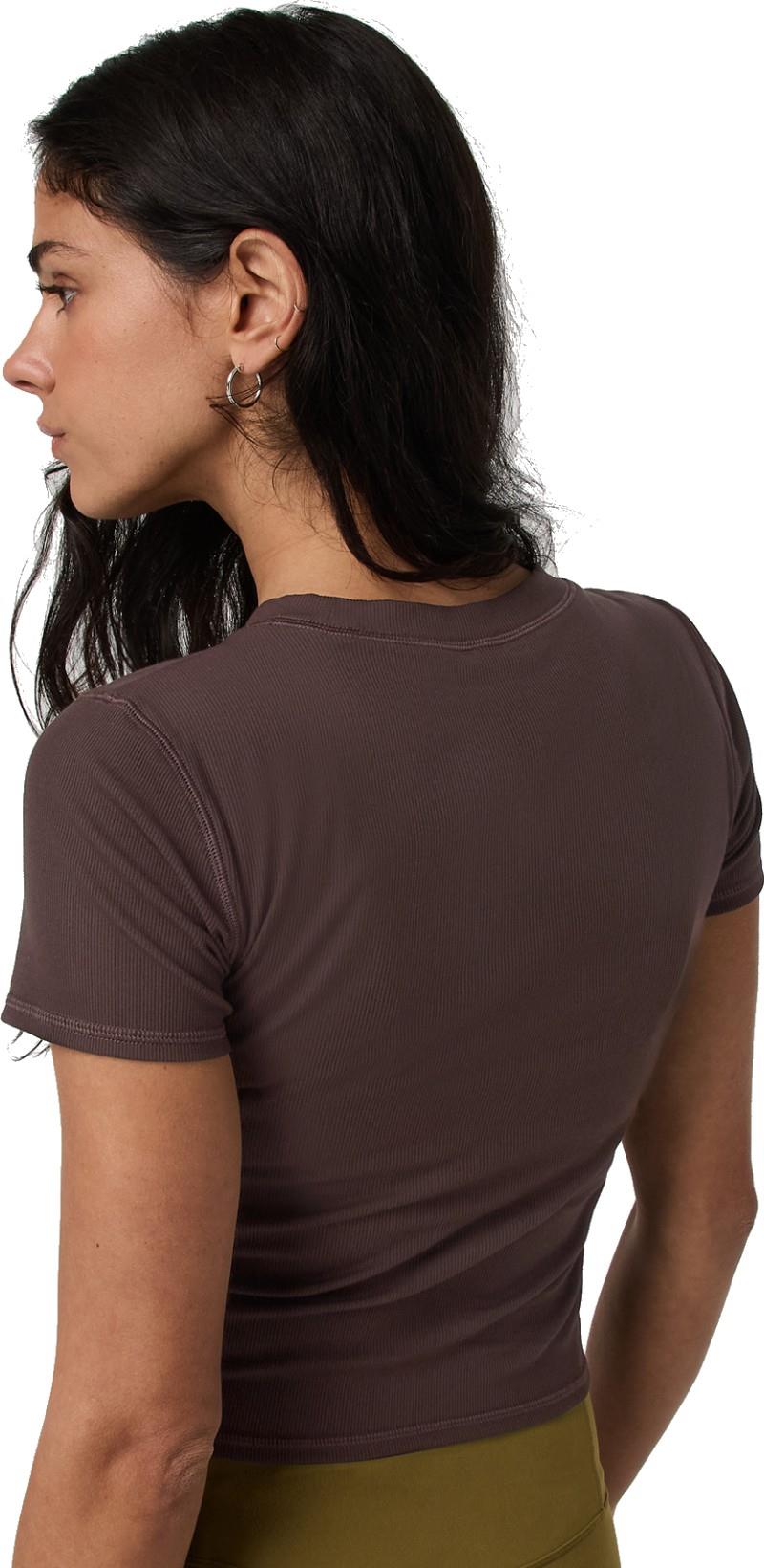 Pose Fitted Tee - Womens - french roast 1