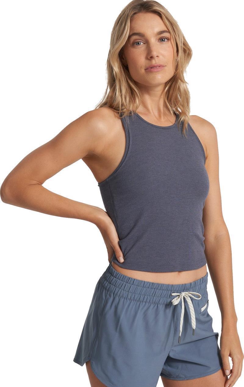 Pose Plyo Tank - Womens - Azure Heather 1