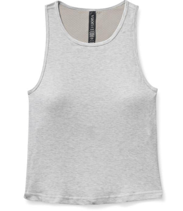 Pose Plyo Tank - Womens - white heather grey 1