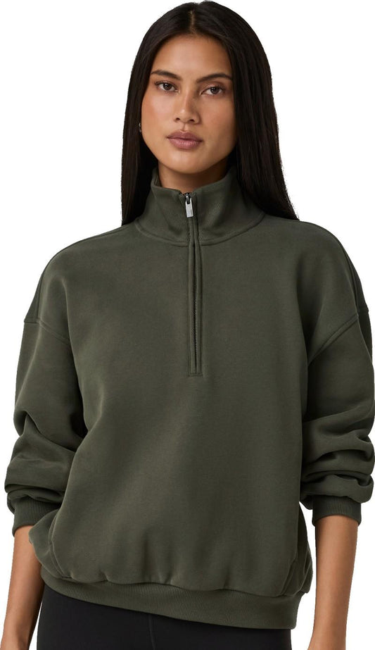 Restore OS Half Zip - Womens - army 1
