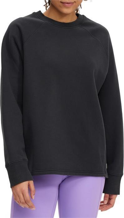 Restore Oversized Crew - Womens - Washed Black 1