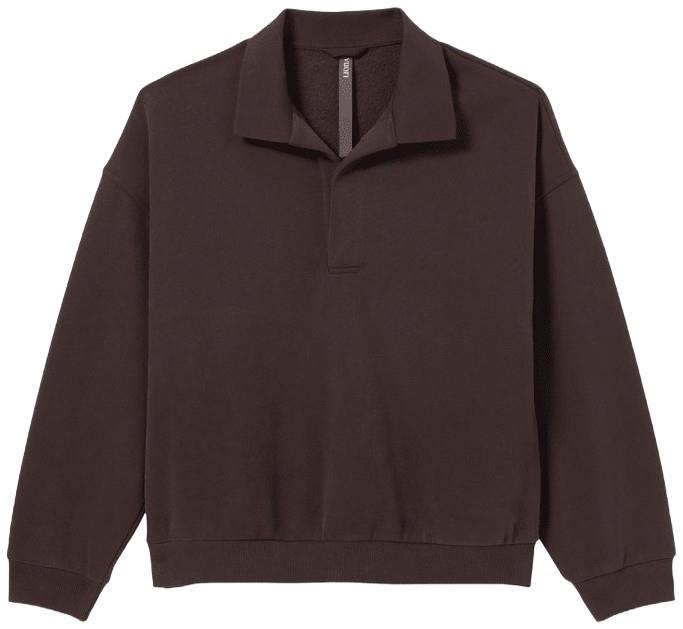 Restore Rugby Pullover - Womens - french roast 1