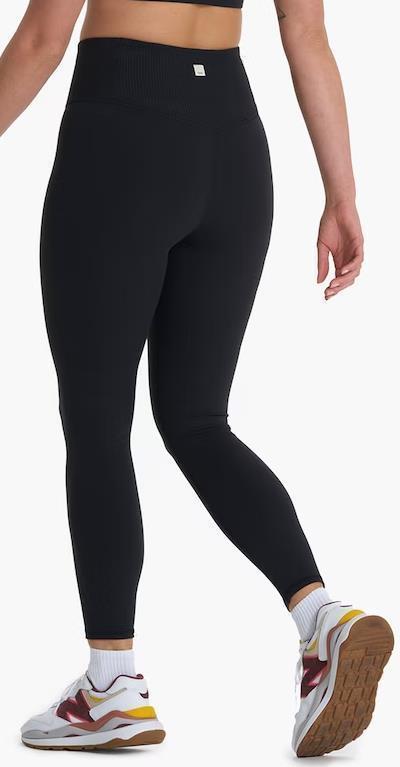 Rib Studio Leggings - Womens - Black 2