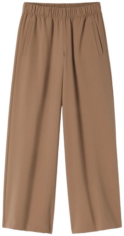 Sander Elastic Waist Trousers - Womens - dark trench 1