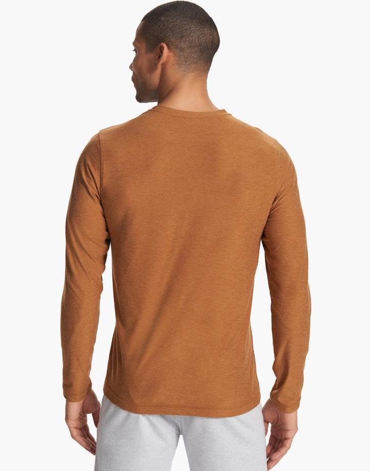 Strato LS Tech Tee - Mens - Autumn Heather 3