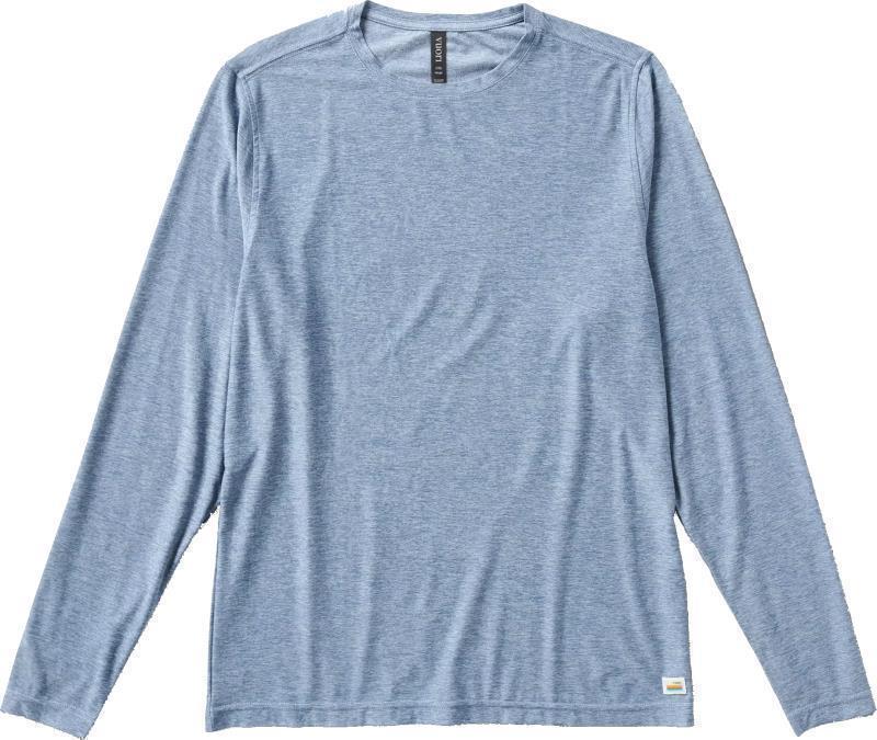 Strato LS Tech Tee - Mens - Cloud Heather 1