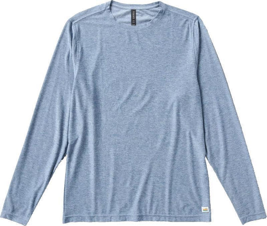 Strato LS Tech Tee - Mens - Cloud Heather 1