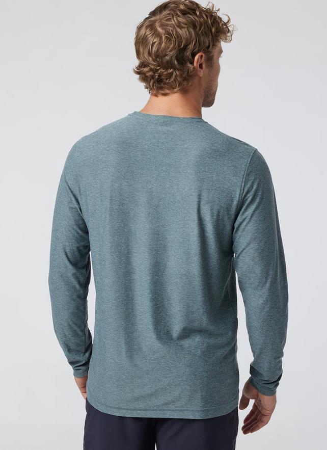 Strato LS Tech Tee - Mens - Kashmir Heather 3