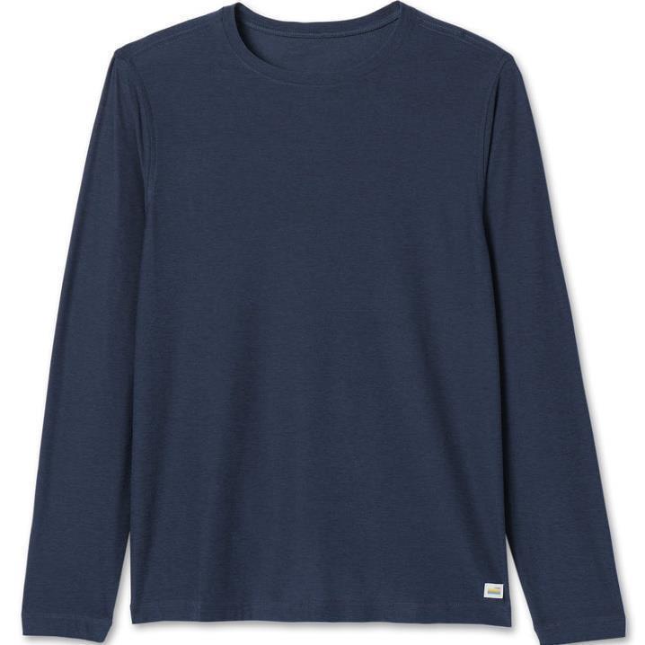 Strato LS Tech Tee - Mens - Navy Heather 1