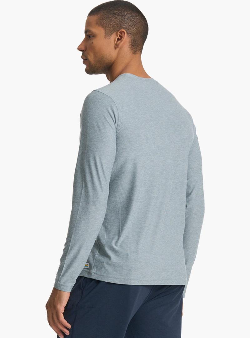 Strato LS Tech Tee - Mens - Stormy Heather 3