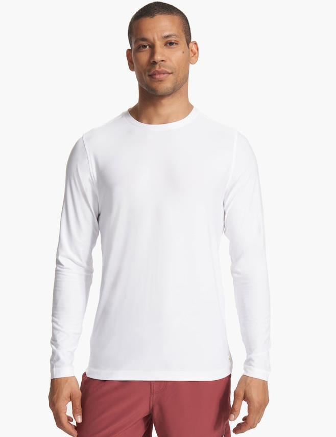 Strato LS Tech Tee - Mens - White 2