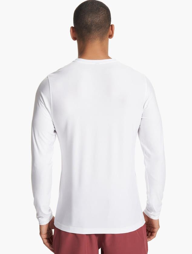 Strato LS Tech Tee - Mens - White 3
