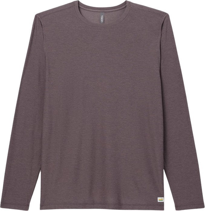 Strato LS Tech Tee - Mens - huckleberry heather 1