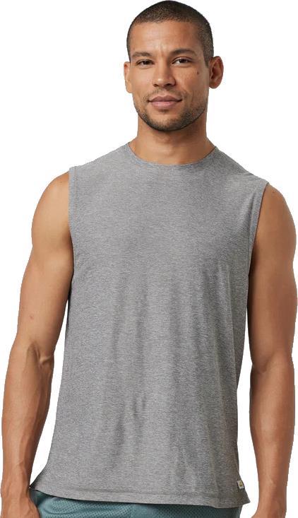 Strato Muscle Tee - Mens - Heather Grey 2