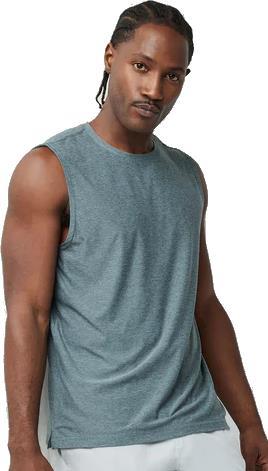 Strato Muscle Tee - Mens - Kashmir Heather 2