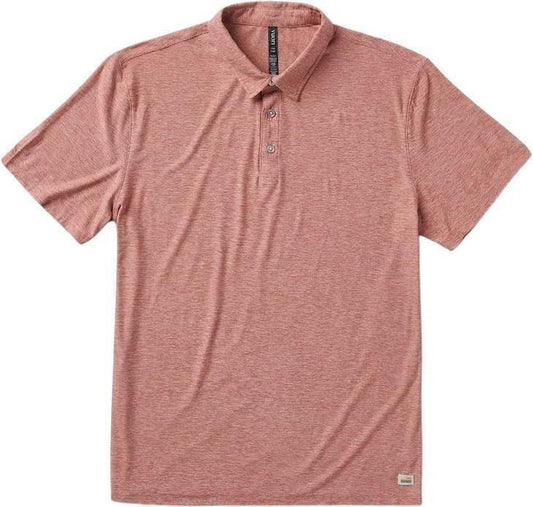 Strato Tech Polo SS - Mens - redwood heather 1
