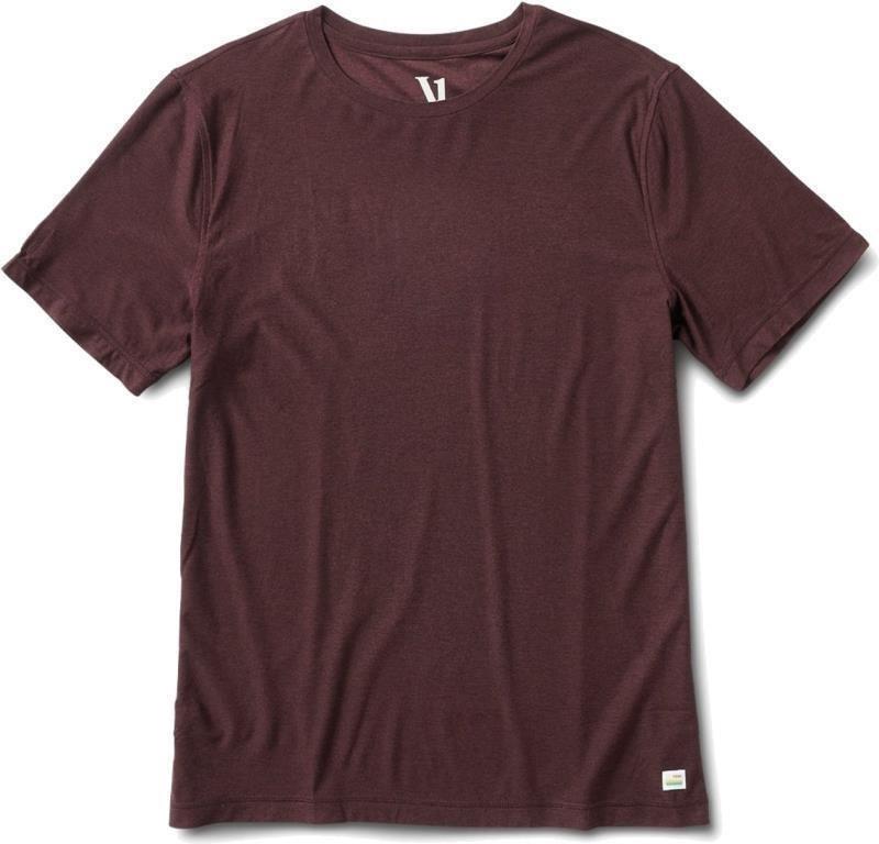 Strato Tech Tee SS - Mens - oxblood heather 1
