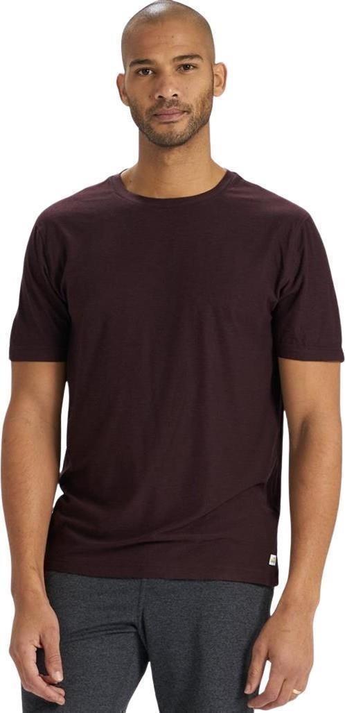Strato Tech Tee SS - Mens - oxblood heather 1