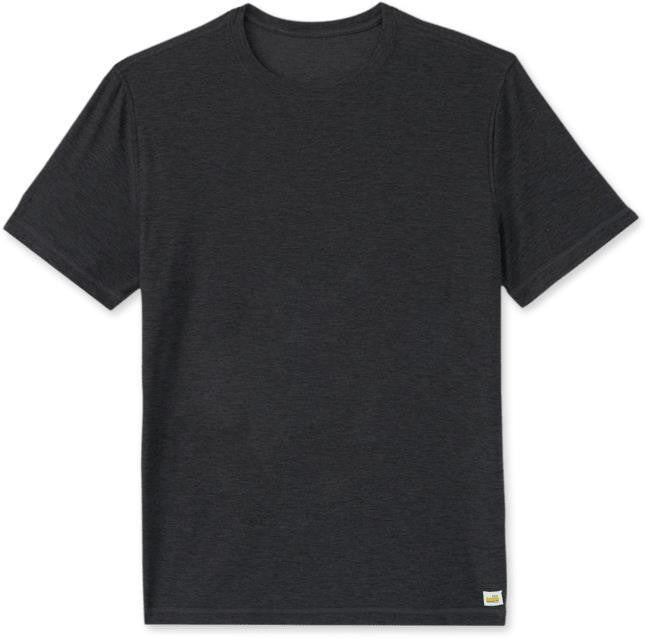 Strato Tech Tee - Mens - charcoal heather 1
