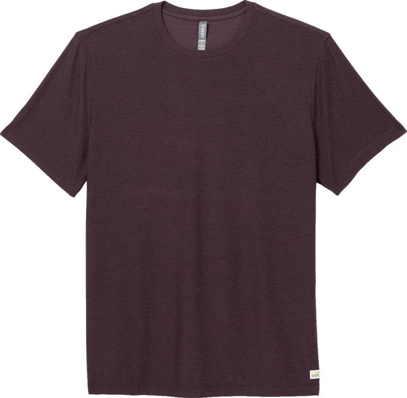 Strato Tech Tee - Mens - raisin heather 1