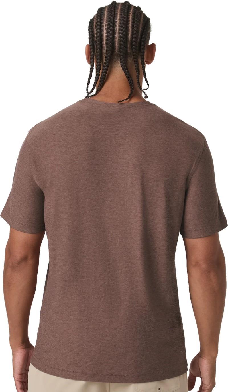 Strato Tech Tee - Mens - sable heather 1
