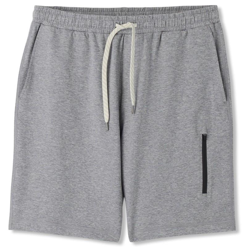 Sunday Performance Shorts, 8" Inseam - Mens - grey heather 1