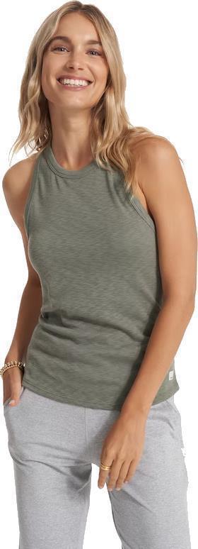 Sunrise High Neck Tank - Womens - Pistachio 1