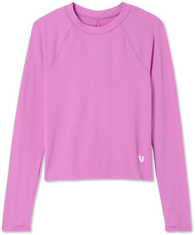 Surge Seamless LS Tee - Womens - bloom 1