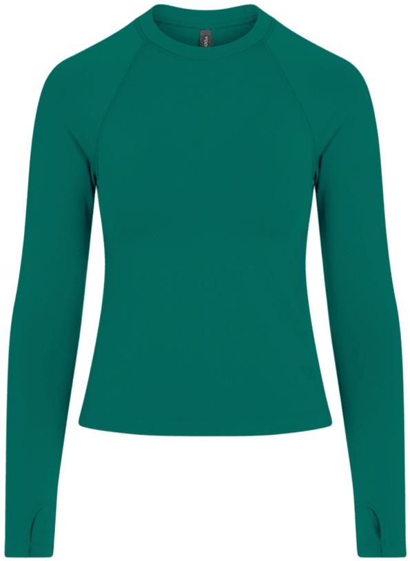 Surge Seamless LS Tee - Womens - botanical 1