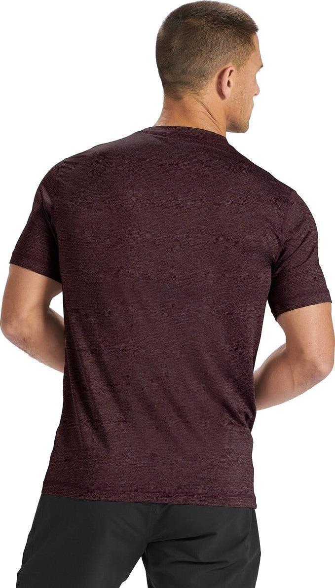 Tradewind Perfomance Tee - Mens - oxblood heather 1