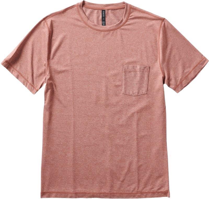 Tradewind Perfomance Tee - Mens - red clay heather 1