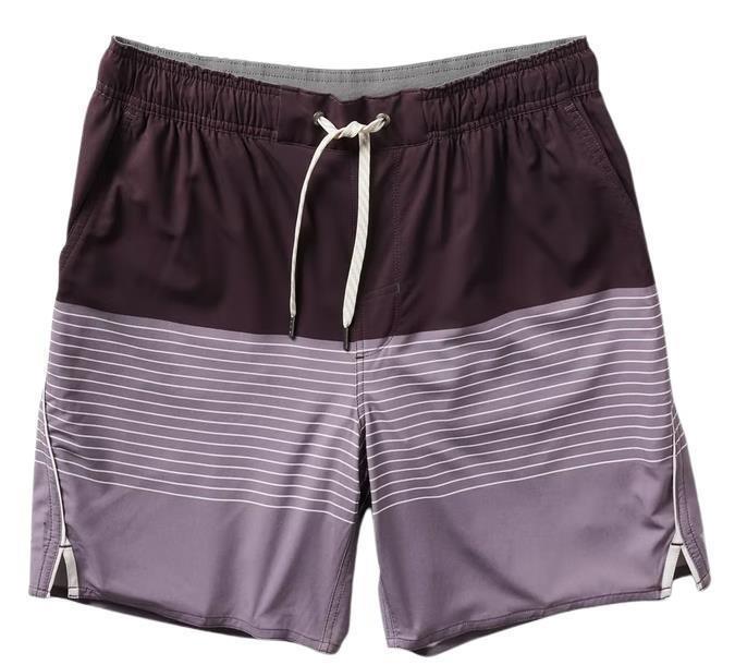 Trail Shorts - Mens - Quartz Stripe 1