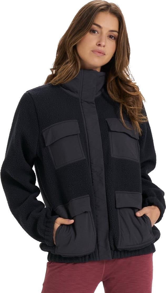 Utility Sherpa Jacket - Womens - black 1