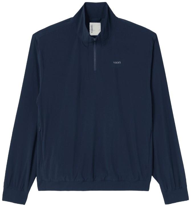 Venture 1/4 Zip - Mens - ink linen texture 1