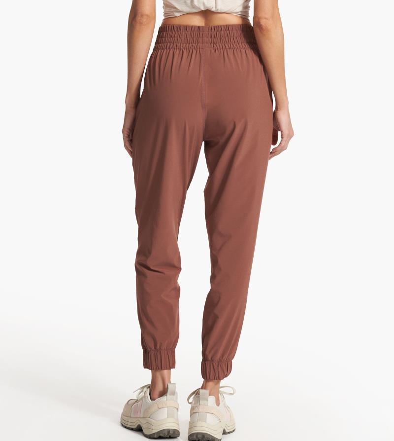 Villa Joggers - Womens - Hazelnut 2