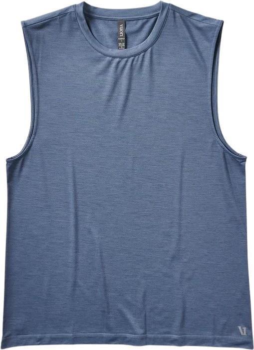 Zephyr Muscle Tee - Mens - light azure heather 1
