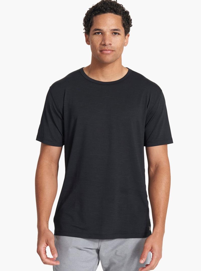 Zephyr Tee - Mens - black heather 1