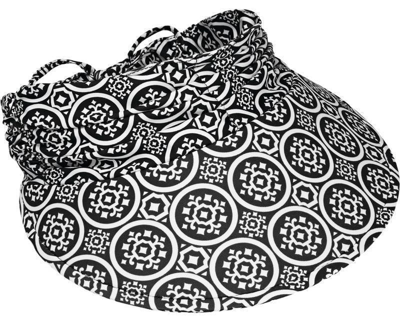 Aqua Visor - Womens - roundabout black  1