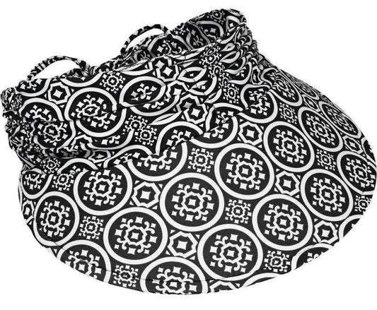 Aqua Visor - Womens - roundabout black  1