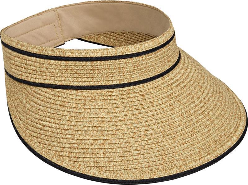 Carkella Lily Visor - Womens - Beige / Black 1
