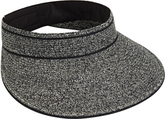 Carkella Lily Visor - Womens - Black / Ivory 1